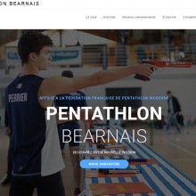 Site WordPress – Pentathlon Béarnais –  www.penta64.fr